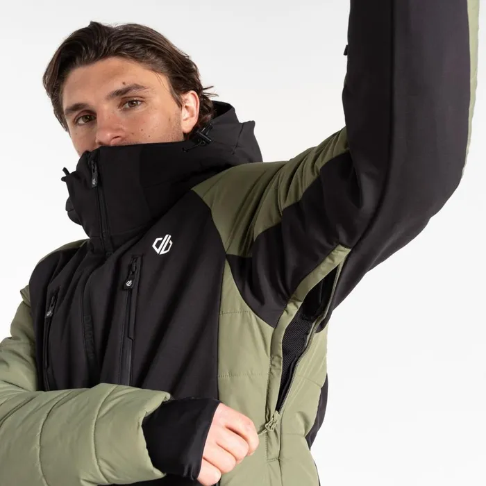 Speed II Ski Jacket Olivine Green Black Men Dare 2b Ski Jackets