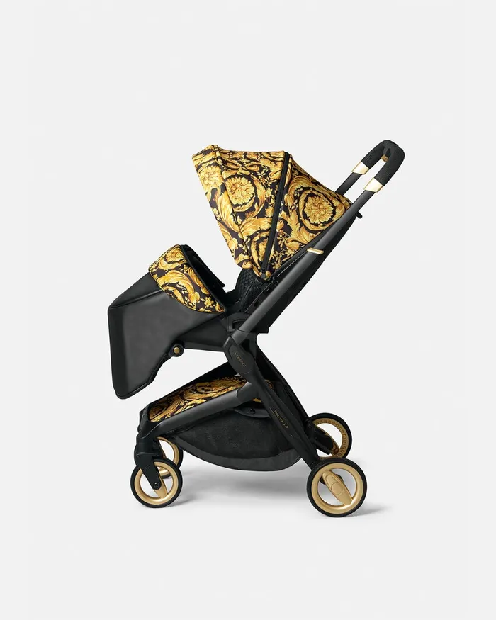 Strollers and Others Kids Versace Barocco Baby Stroller Foot Cover Print