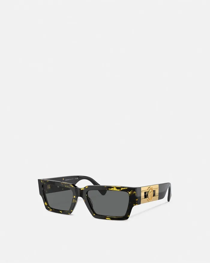 Sunglasses WomenMen Versace Medusa Deco Sunglasses Havana