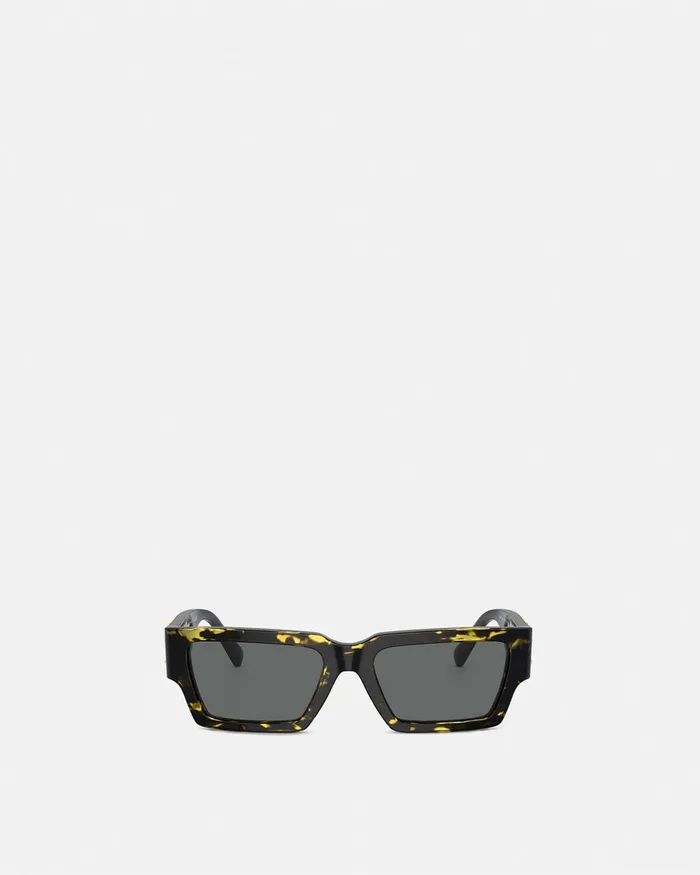 Sunglasses WomenMen Versace Medusa Deco Sunglasses Havana