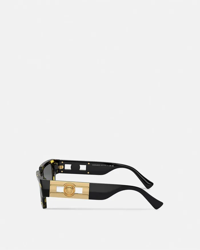 Sunglasses WomenMen Versace Medusa Deco Sunglasses Havana