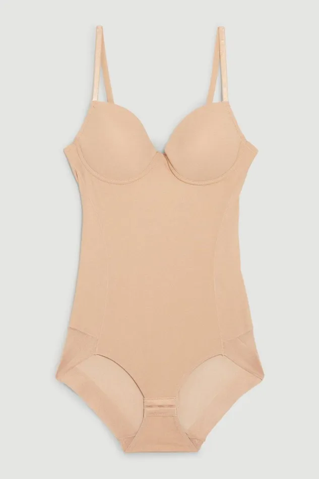 Super Control Bodysuit Nude Women Karen Millen Tops