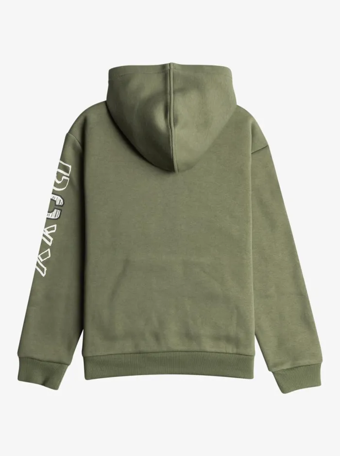 Surf Feeling 8211 Pullover Hoodie For Girls 4 8211 16 Oil Green Kids Roxy Sweatshirts and Hoodies Surf Feeling 8211 Pullover Hoodie For Girls 4 8211 16 Oil Green Kids Roxy Sweatshirts and Hoodies