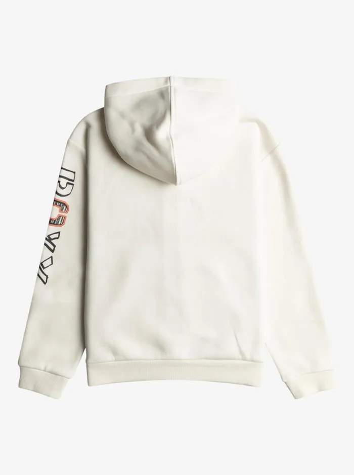 Surf Feeling 8211 ZipUp Hoodie For Girls 4 8211 16 Egret Kids Roxy Mini Me