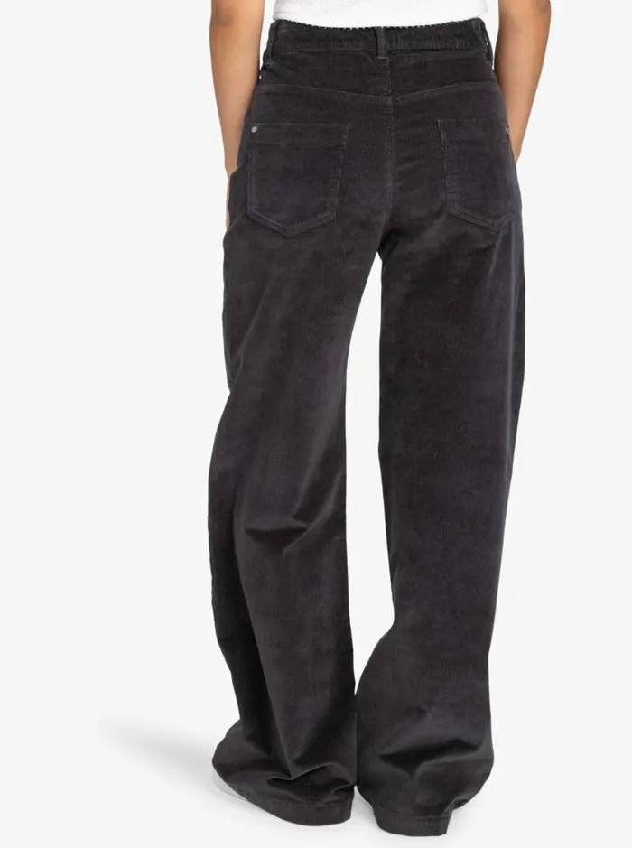 Surf On Cloud 8211 Corduroy Pant Phantom Women Roxy Trousers