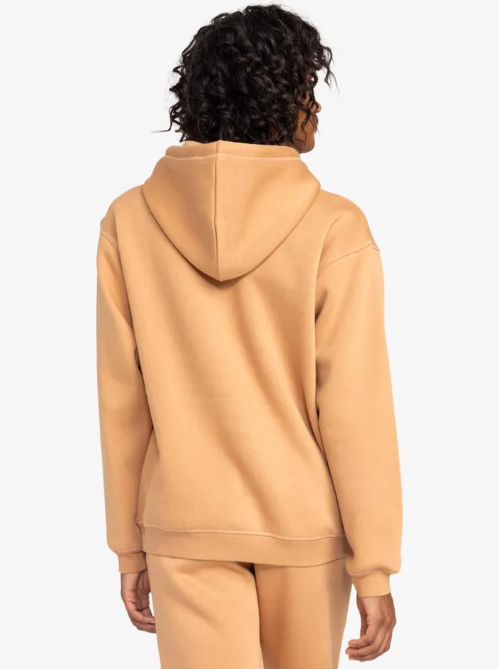 Surf Stoked 8211 Pullover Hoodie Camel KidsWomen Roxy Mini Me