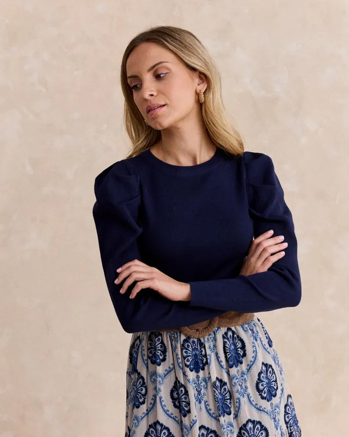 Sweater Knitted Cofina Marine Women Polin Et Moi Cardigans And Sweaters Sweater Knitted Cofina Marine Women Polin Et Moi Cardigans And Sweaters