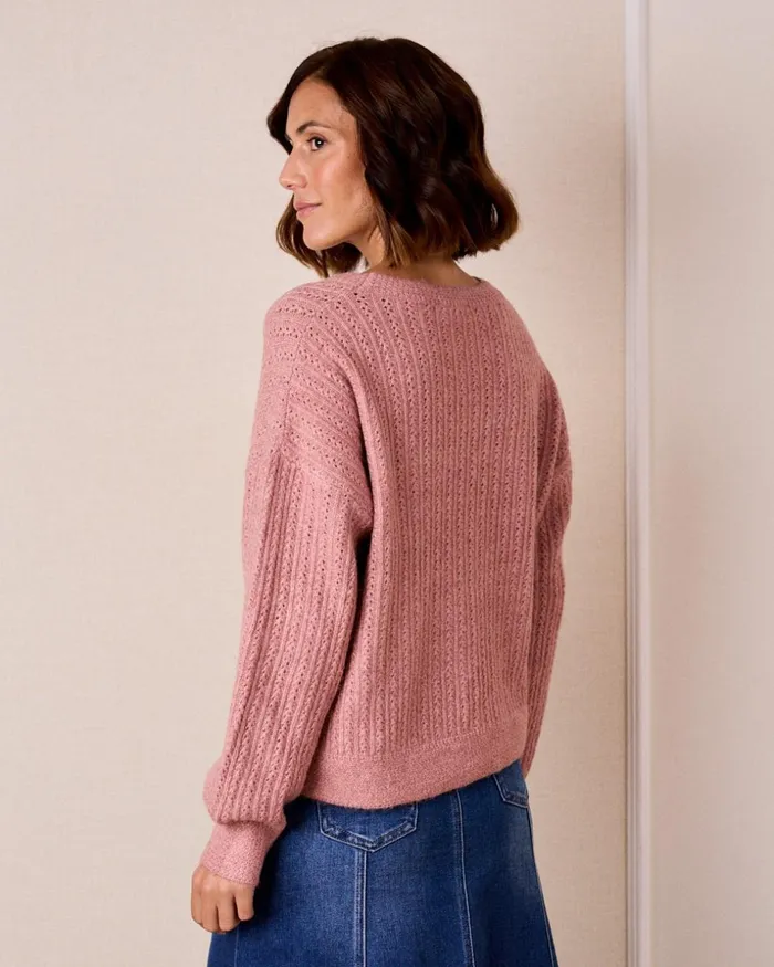 Sweater Knitted Eugenia Makeup Women Polin Et Moi Cardigans And Sweaters Sweater Knitted Eugenia Makeup Women Polin Et Moi Cardigans And Sweaters