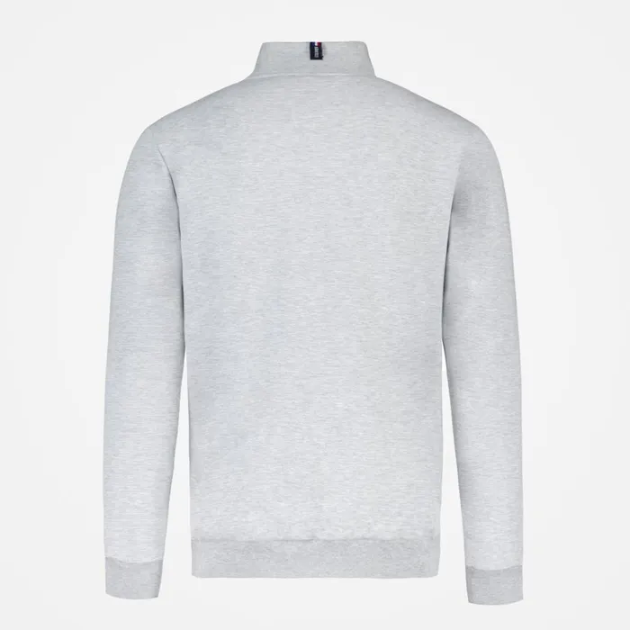 Sweatshirts Men Le Coq Sportif Essentiels ZipUp Sweatshirtshirt Gris Chin Clair