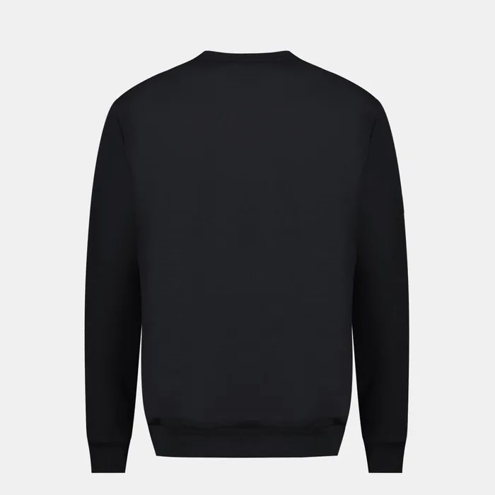 Sweatshirts Men Le Coq Sportif RoundNeck Sweatshirtshirt Motif La Paix Black