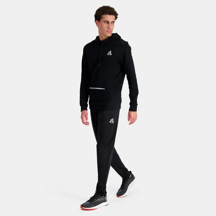 Sweatshirts Men Le Coq Sportif Training Performance Hoodie Black