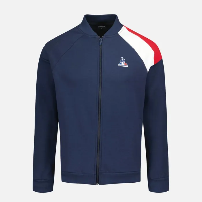 Sweatshirts Men Le Coq Sportif Tricolore Sweat Zipp Homme