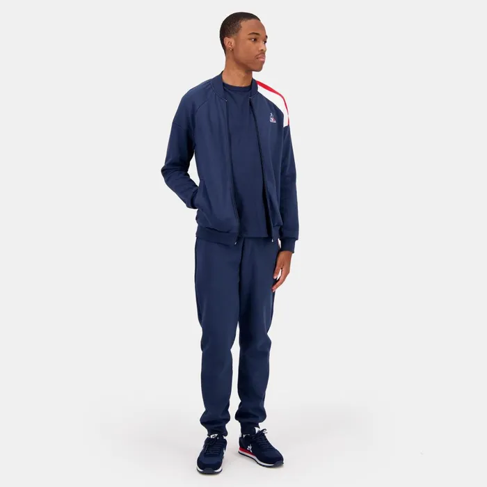 Sweatshirts Men Le Coq Sportif Tricolore Sweat Zipp Homme