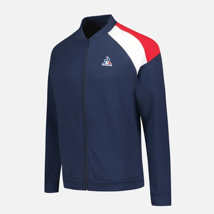 Sweatshirts Men Le Coq Sportif Tricolore Sweat Zipp Homme