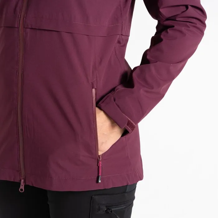 Switch Up II Waterproof Jacket Fig Purple Women Dare 2b Waterproof Jackets