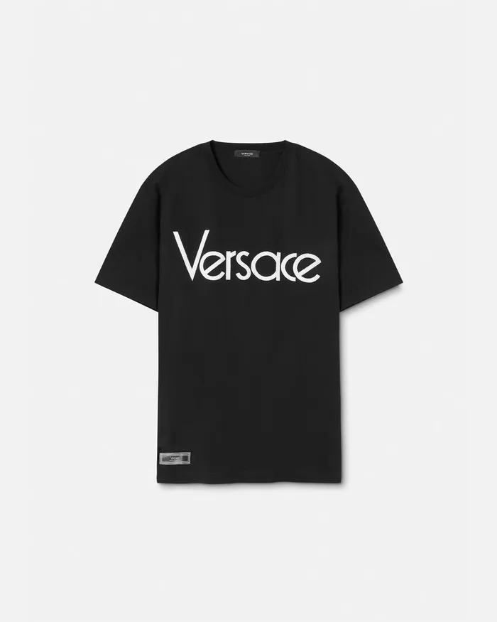 TShirts and Polos Men Versace 1978 ReEdition Logo TShirt Black