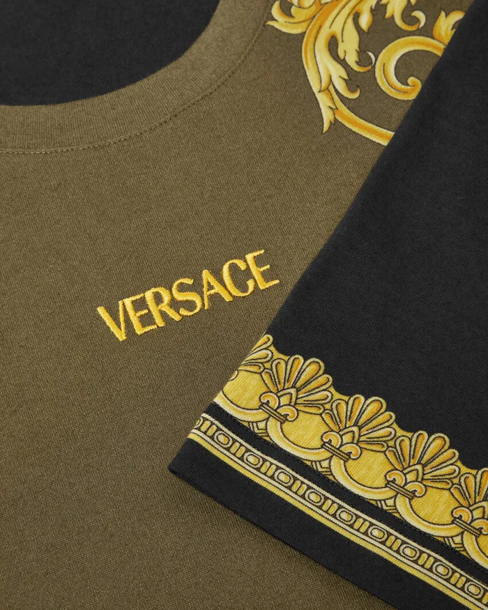 TShirts and Polos Men Versace La Coupe Des Dieux TShirt Black