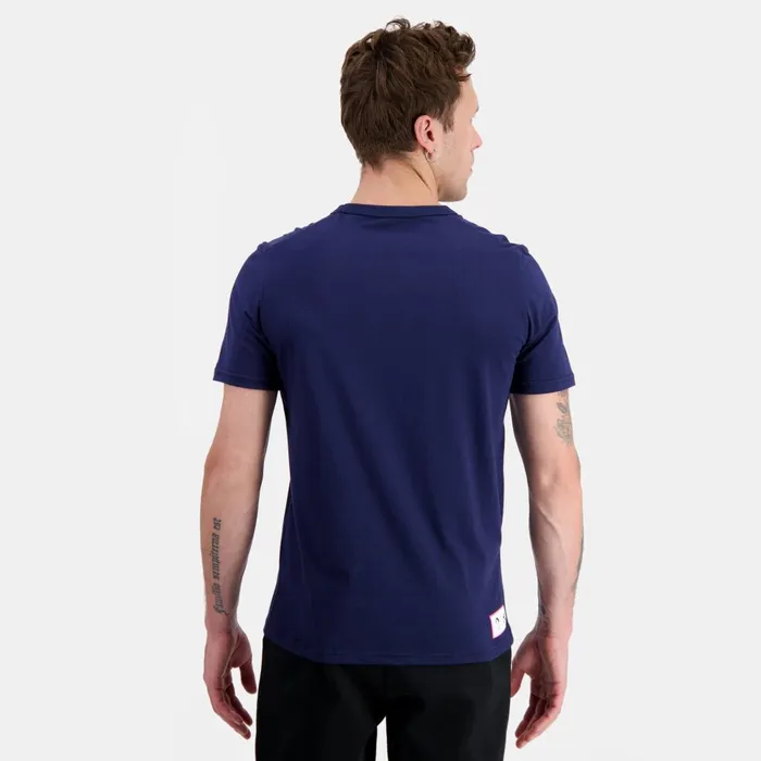 Tshirts And Tops Men Le Coq Sportif Paris 2024 TShirt Bleu Nuit Tshirts And Tops Men Le Coq Sportif Paris 2024 TShirt Bleu Nuit