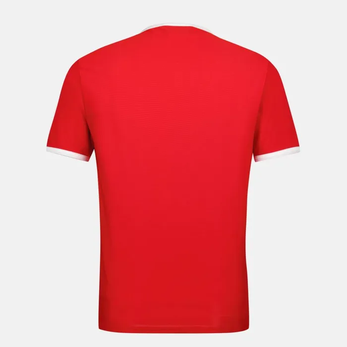 Tshirts And Tops Men Le Coq Sportif Tennis TShirt Pur Rougenew Optical White