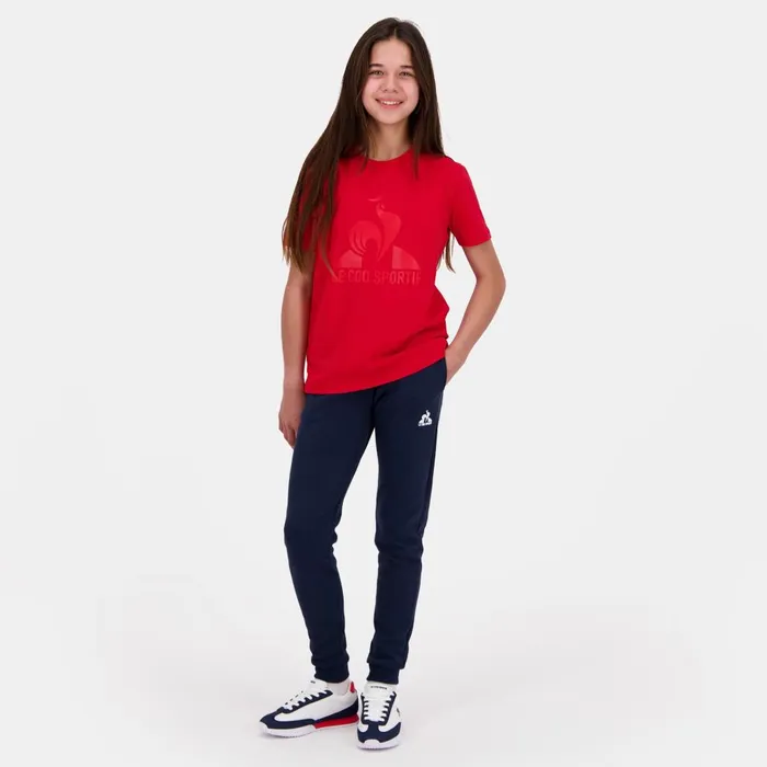Tshirts Kids Le Coq Sportif Essentiels Tshirt Enfant Pur Rouge