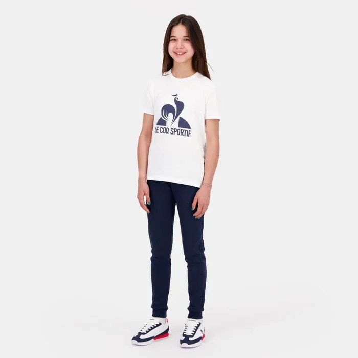 Tshirts Kids Le Coq Sportif Essentiels TShirt Kids New Optical White