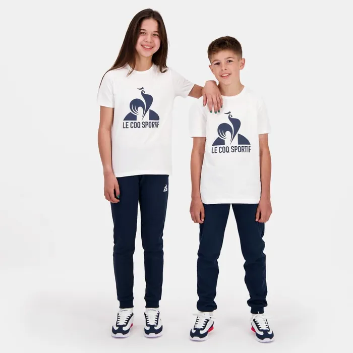 Tshirts Kids Le Coq Sportif Essentiels TShirt Kids New Optical White