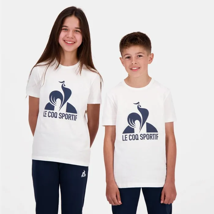 Tshirts Kids Le Coq Sportif Essentiels TShirt Kids New Optical White