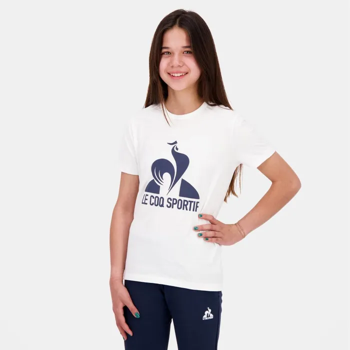 Tshirts Kids Le Coq Sportif Essentiels TShirt Kids New Optical White