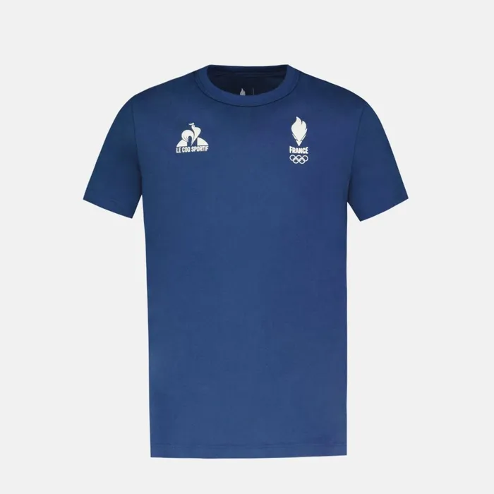 Tshirts Kids Le Coq Sportif France039s Olympic Team TShirt Kids Insignia Blue