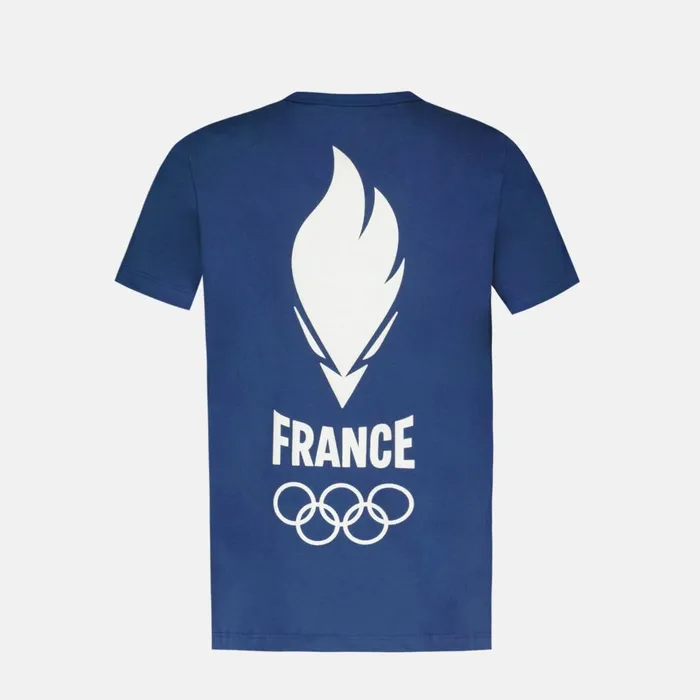 Tshirts Kids Le Coq Sportif France039s Olympic Team TShirt Kids Insignia Blue