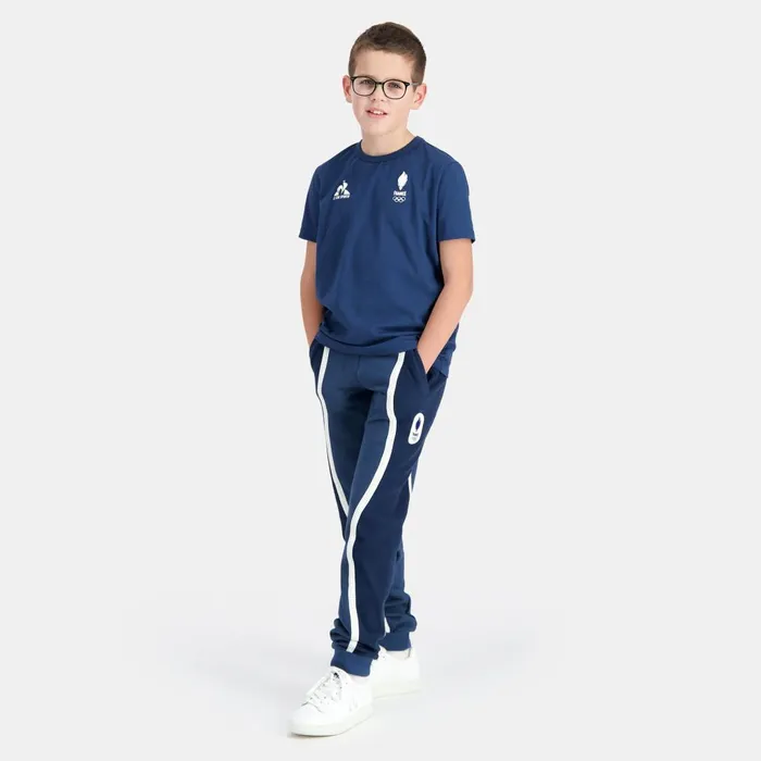 Tshirts Kids Le Coq Sportif France039s Olympic Team TShirt Kids Insignia Blue