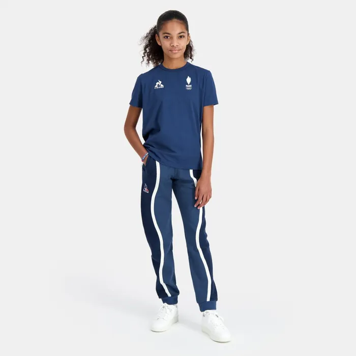 Tshirts Kids Le Coq Sportif France039s Olympic Team TShirt Kids Insignia Blue