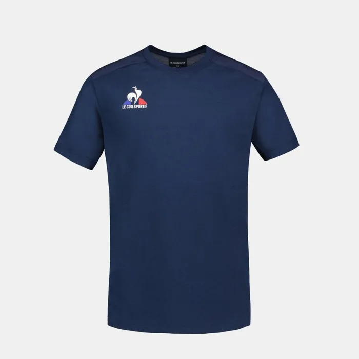 Tshirts Kids Le Coq Sportif Tennis TShirt Kids Dress Blues