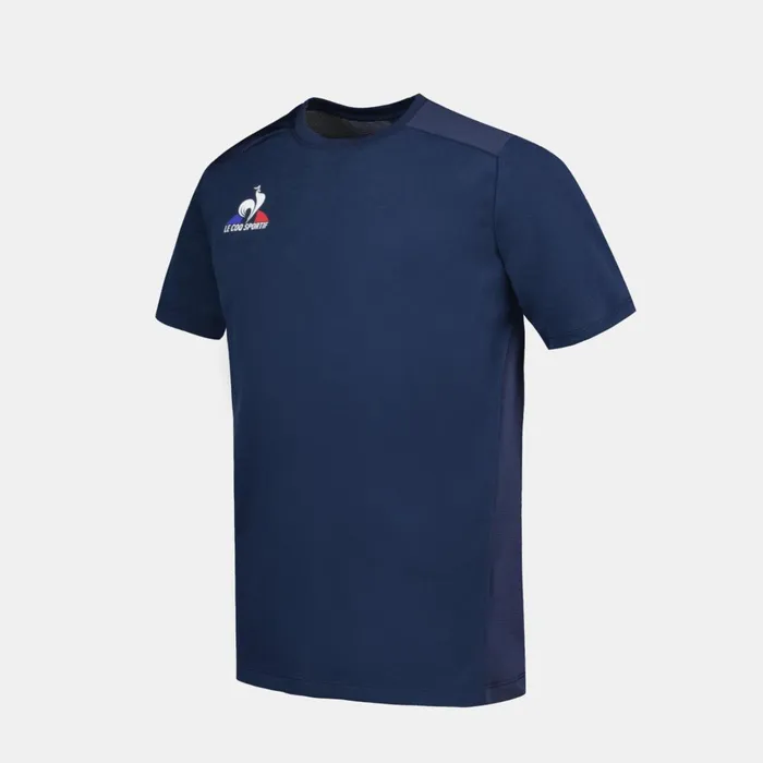 Tshirts Kids Le Coq Sportif Tennis TShirt Kids Dress Blues
