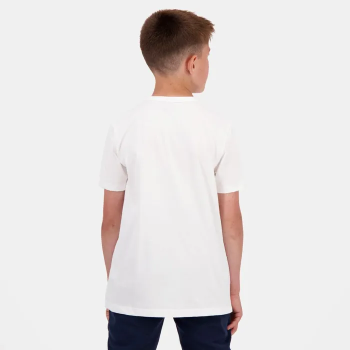 Tshirts Kids Le Coq Sportif Tennis TShirt Kids Nowrouge Elecbleu Elec