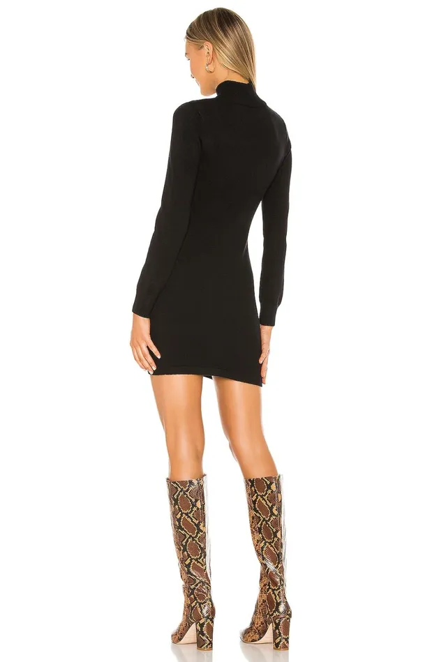 Tamarin Sweater Dress Black Women Lovers Friends Dresses