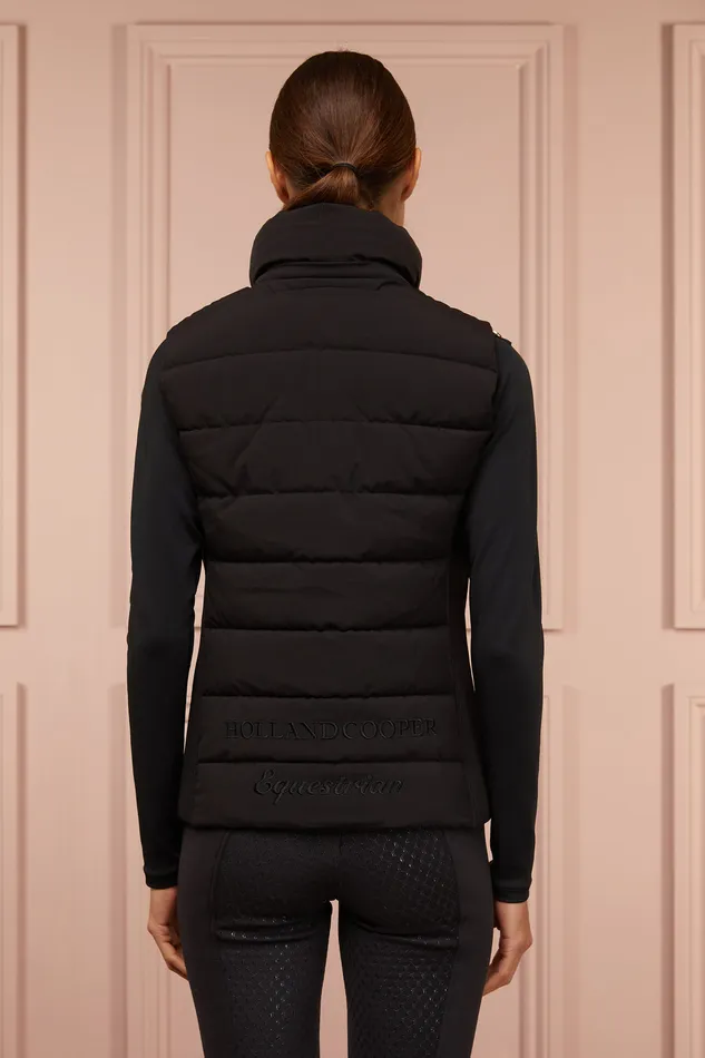 Team HC Gilet Black Women Holland Cooper Gilets