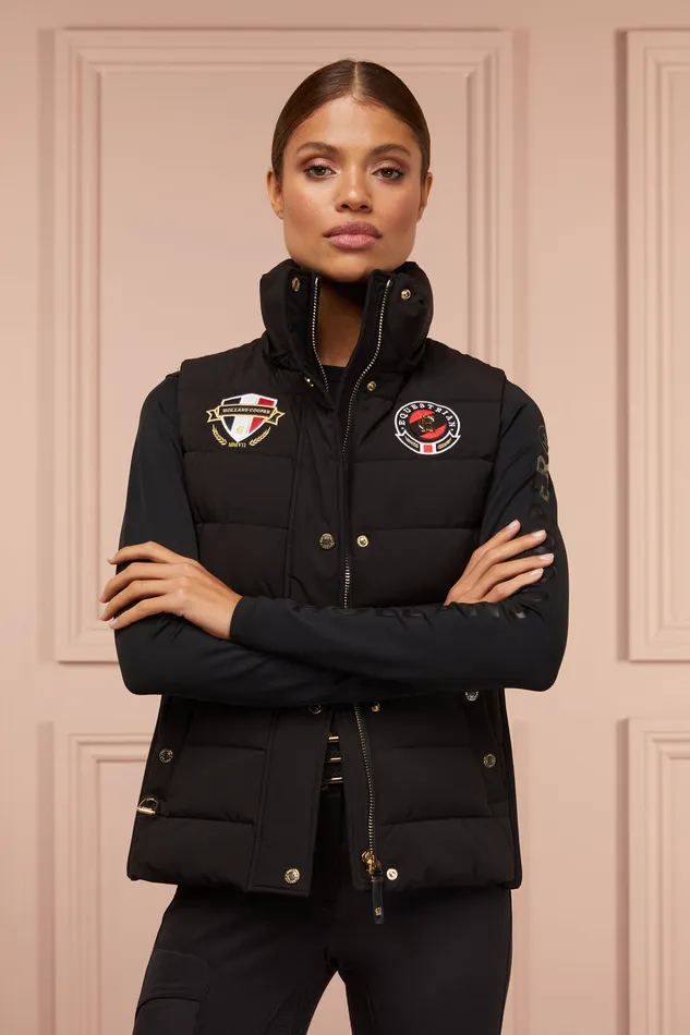 Team HC Gilet Black Women Holland Cooper Gilets