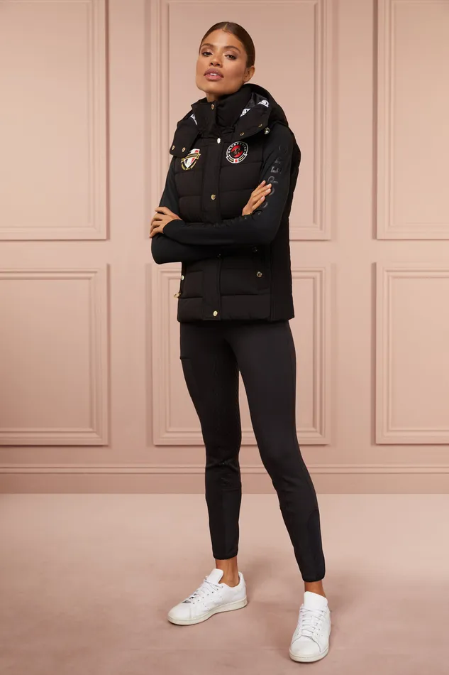 Team HC Gilet Black Women Holland Cooper Gilets