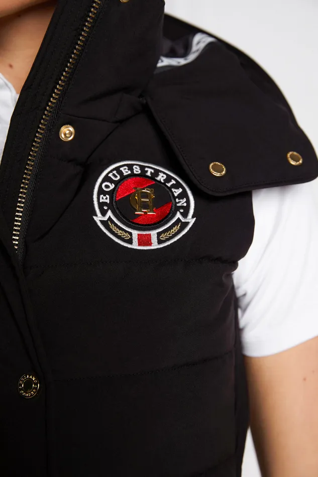 Team HC Gilet Black Women Holland Cooper Gilets
