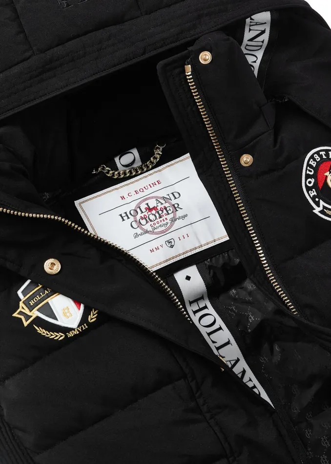 Team HC Gilet Black Women Holland Cooper Gilets