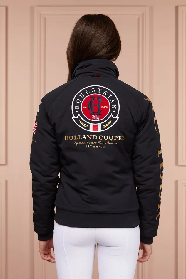 Team HC Jacket Navy Women Holland Cooper Jackets