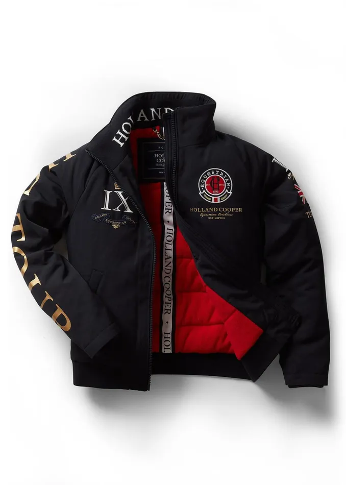 Team HC Jacket Navy Women Holland Cooper Jackets Team HC Jacket Navy Women Holland Cooper Jackets
