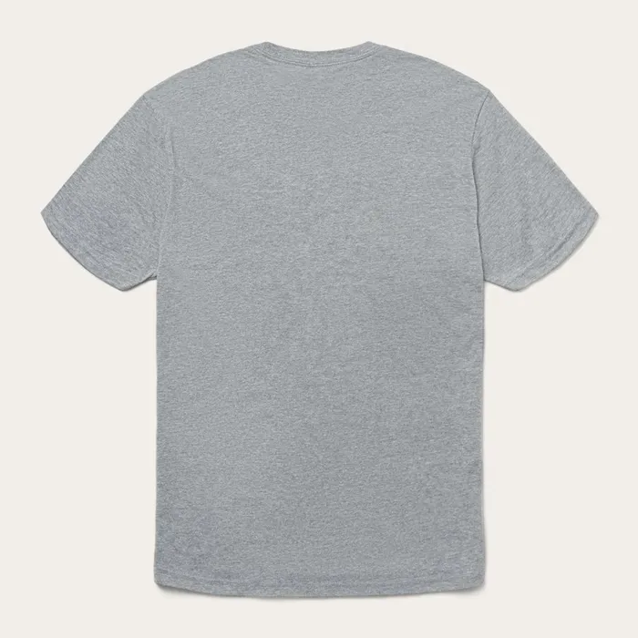 Tees Men Stetson John B Stetson Co Graphic Tee Grey