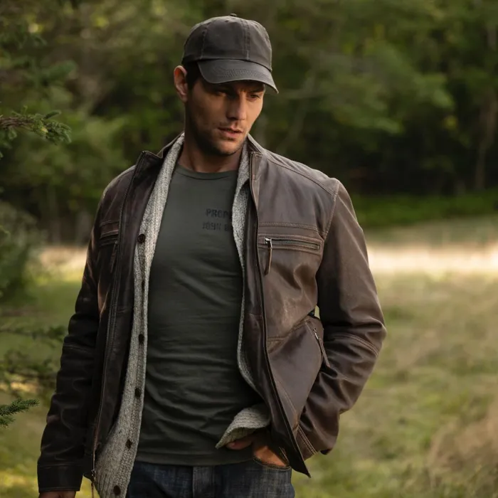 Tees Men Stetson Property Of John B Stetson Tee Green