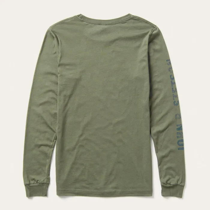 Tees Men Stetson Property Of John B Stetson Tee Green