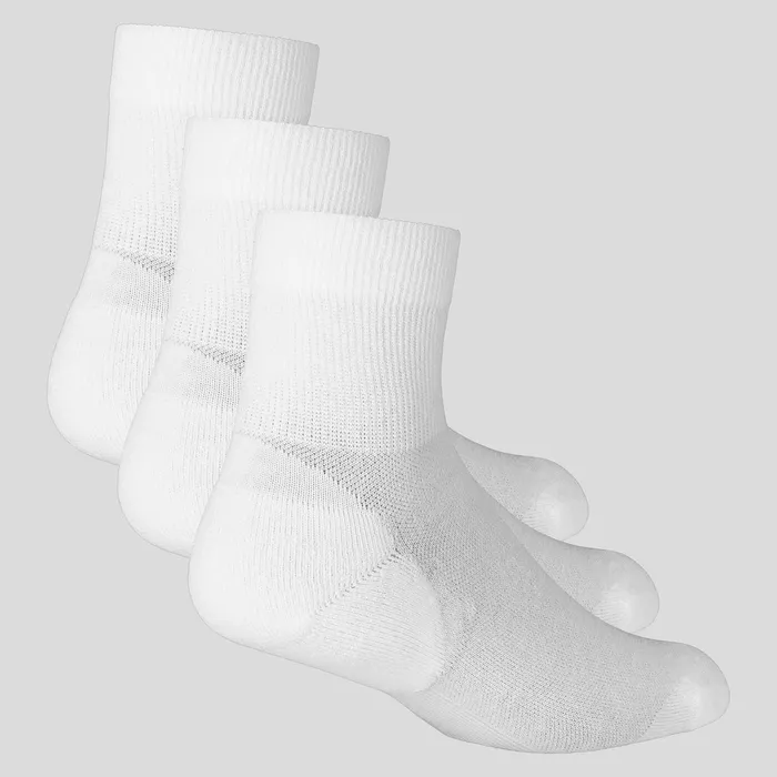 The Active Quarter Socks 3pack White WomenMen Odlo Socks The Active Quarter Socks 3pack White WomenMen Odlo Socks