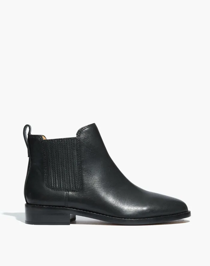 The Ainsley Chelsea Boot True Black Women Madewell Boots The Ainsley Chelsea Boot True Black Women Madewell Boots
