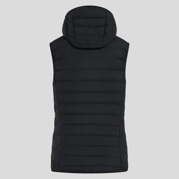 The Air Cocoon Vest Black Melange Women Odlo Mid Layers and Longsleeves The Air Cocoon Vest Black Melange Women Odlo Mid Layers and Longsleeves