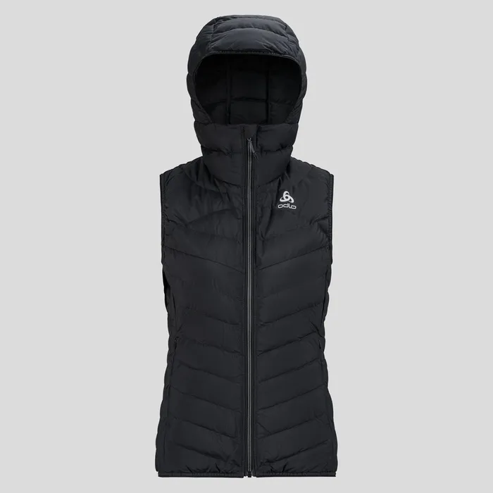 The Air Cocoon Vest Black Melange Women Odlo Mid Layers and Longsleeves The Air Cocoon Vest Black Melange Women Odlo Mid Layers and Longsleeves